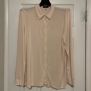 Tahari Ivory blouse, Large